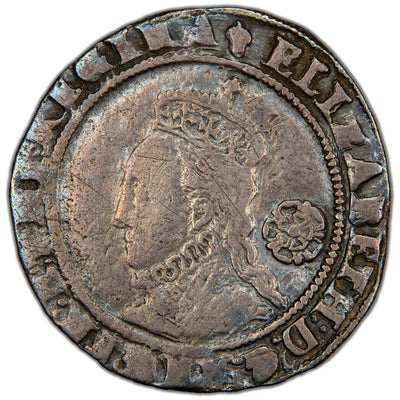 Great Britain 1574 Elizabeth 6d Sixpence Hammered Silver Coin SCBC 2563 2.84g