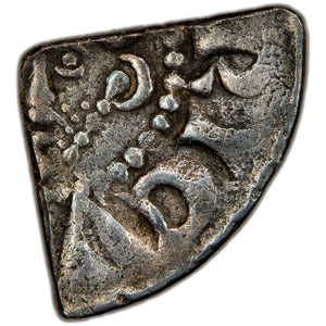Great Britain c.1216-1272 Henry III 1/4d Cut Half Farthing Silver Coin SCBC 1363 0.42g
