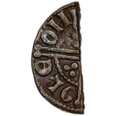 Great Britain c.1216-1272 Henry III 1/2d Cut Half Penny Hammered Silver Coin SCBC 1363 0.66g