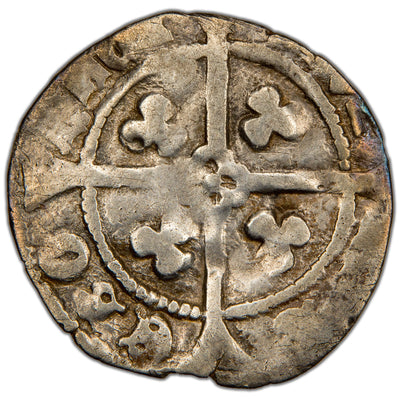 Great Britain c.1399-1413 Henry IV 1d One Penny Hammered Silver Coin SCBC 1722 0.96g
