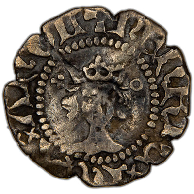 Great Britain c.1413-1422 Henry V 1/2d Half Penny Hammered Silver Coin SCBC 1796 0.47g