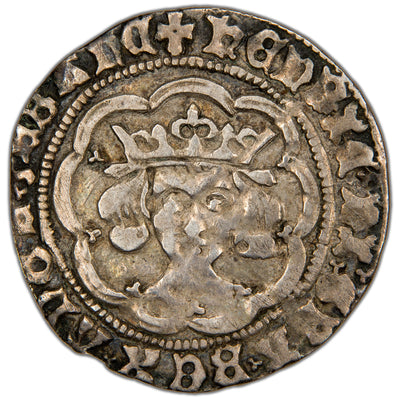 Great Britain c.1470-1471 Henry VI 4d Groat Hammered Silver Coin SCBC 2082 2.72g