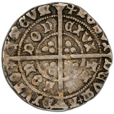 Great Britain c.1470-1471 Henry VI 4d Groat Hammered Silver Coin SCBC 2082 2.72g