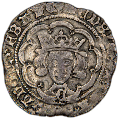 Great Britain c.1470-1471 Henry VI 4d Groat Hammered Silver Coin SCBC 2084 2.91g