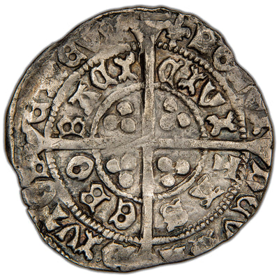 Great Britain c.1470-1471 Henry VI 4d Groat Hammered Silver Coin SCBC 2084 2.91g