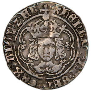 Great Britain c.1485-1509 Henry VII 4d Groat Hammered Silver Coin SCBC 2199 2.95g