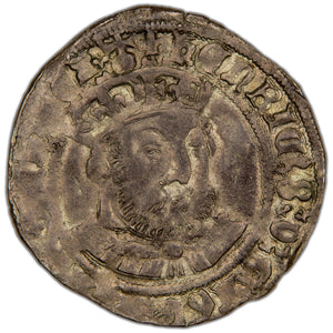 Great Britain c.1509-1547 Henry VIII 4d Groat Hammered Silver Coin SCBC 2369 2.67g