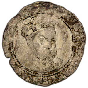 Great Britain c.1509-1547 Henry VIII 4d Groat Hammered Silver Coin SCBC 2371 2.54g
