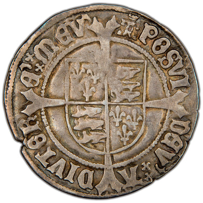 Great Britain c.1509-1547 Henry VIII 4d Groat Hammered Silver Coin SCBC 2315 2.84g
