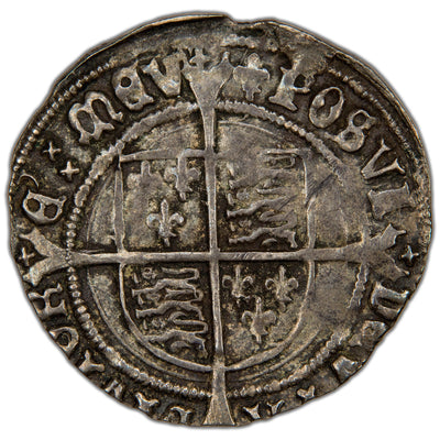 Great Britain c.1509-1547 Henry VIII 4d Groat Hammered Silver Coin SCBC 2337 2.84g