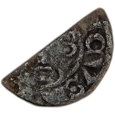 Great Britain c.1199-1216 John 1/2d Cut Half Penny Hammered Silver Coin SCBC 1351 0.57g
