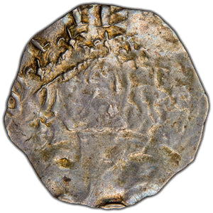 Great Britain c.1135-54 Stephen 1d One Penny Hammered Silver Coin SCBC 1278 1.00g