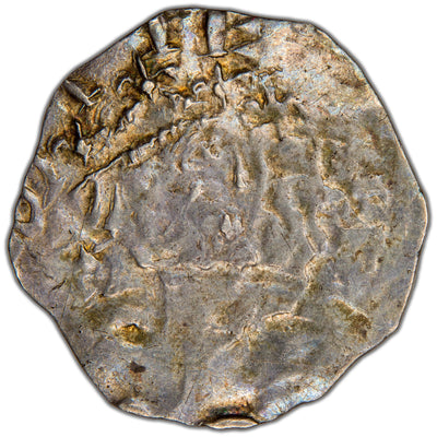 Great Britain c.1135-54 Stephen 1d One Penny Hammered Silver Coin SCBC 1278 1.00g