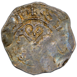 Great Britain c.1135-54 Stephen 1d One Penny Hammered Silver Coin SCBC 1278 1.00g