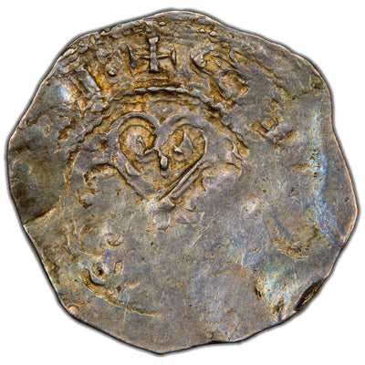 Great Britain c.1135-54 Stephen 1d One Penny Hammered Silver Coin SCBC 1278 1.00g