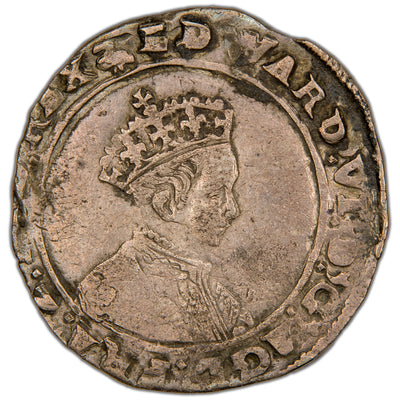 Great Britain 1550 Edward VI 12d Shilling Hammered Silver Coin SCBC 2466 4.60g
