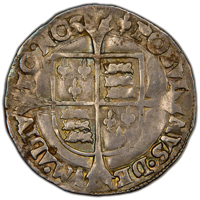 Great Britain 1554-1558 Philip & Mary 4d Groat Hammered Silver Coin SCBC 2508 2.07g