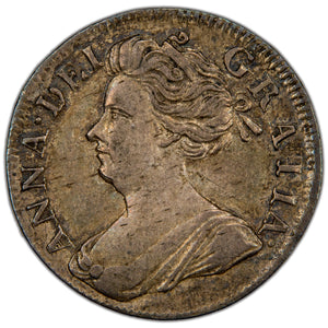 Great Britain 1710 Anne 4d Fourpence Silver Coin SCBC 3595 1.98g