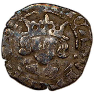 Great Britain c.1483-1485 Richard III 1d One Penny Hammered Silver Coin SCBC 2169 0.67g