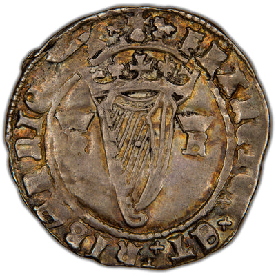 Ireland c.1540-1542 Henry VIII Groat Hammered Silver Coin SCBC 6479 2.54g