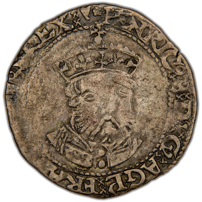 Ireland c.1547-1551 Edward VI Groat Hammered Silver Coin SCBC 6487 2.14g