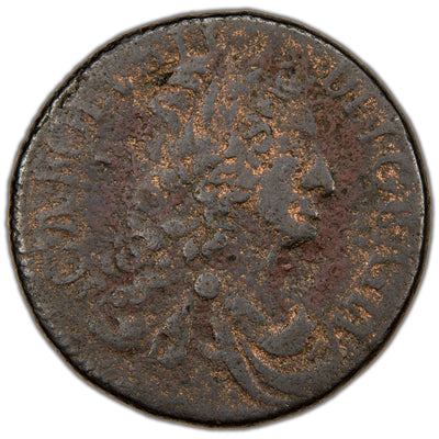 Ireland 1680 Charles II 1/2d Halfpenny Coin SCBC 6574 7.37g