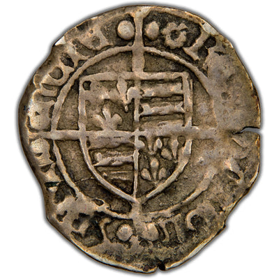 Ireland c.1485-1487 Henry VII Three Crowns Half Groat Silver Coin SCBC 6444 0.86g