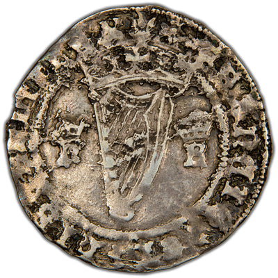 Ireland c.1543 Henry VIII Groat Hammered Silver Coin SCBC 6480/6481 Mule 2.55g