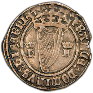 Ireland c.1540 Henry VIII Groat Hammered Silver Coin SCBC 6474 2.35g