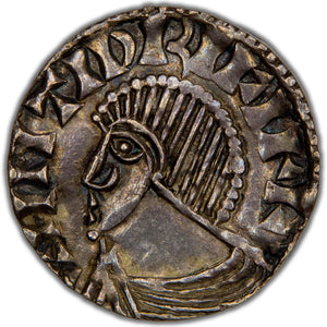 Ireland c.1035-1060 Hiberno-Norse One Penny Hammered Silver Coin SCBC 6132 0.89g