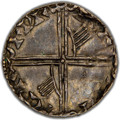 Ireland c.1035-1060 Hiberno-Norse One Penny Hammered Silver Coin SCBC 6132 0.89g