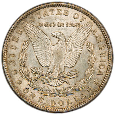 United States 1890 $1 Morgan Silver Dollar Coin