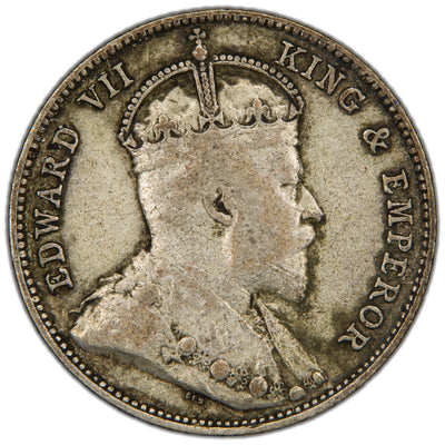 SOLD Hong Kong 1904 20 Cents Silver Coin