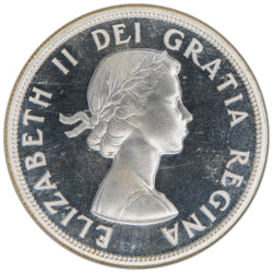 Canada 1956 $1 Silver Dollar Coin - NGC PL-65