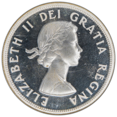 Canada 1956 $1 Silver Dollar Coin - NGC PL-65