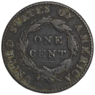 SOLD United States 1827 Matron Head Large Cent Coin