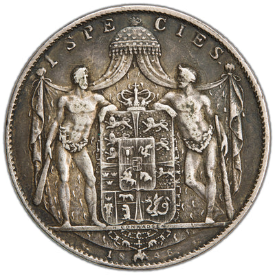 SOLD Denmark 1846 VS 1 Speciedaler Silver Coin KM #720