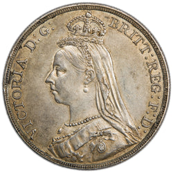 SOLD Great Britain 1889 Crown Silver Coin