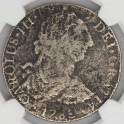 Mexico Shipwreck 1783 Mo FF 8 Reales Silver Coin - NGC Genuine - El Cazador