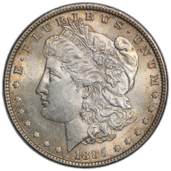 SOLD United States 1885 $1 Morgan Silver Dollar Coin