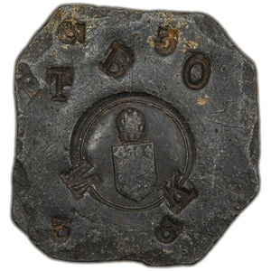 Trinidad & Tobago Lead Klippe Trial Piece - 46.67 x 45.13mm - 31.97g
