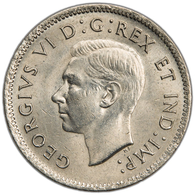 Canada 1941 5 Cents Nickel Coin - Choice Uncirculated