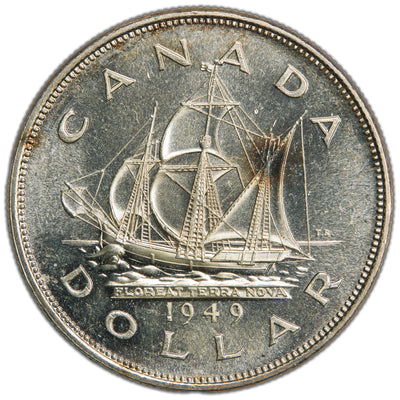 SOLD Canada 1949 $1 Silver Dollar Coin - Uncirculated +