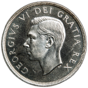 SOLD Canada 1949 $1 Silver Dollar Coin - Uncirculated +