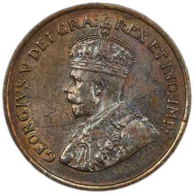 Canada 1926 One Small Cent Coin. - Choice AU