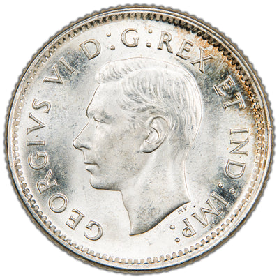 SOLD Canada 1943 10 Cents Dime Silver Coin - Choice Uncirculated