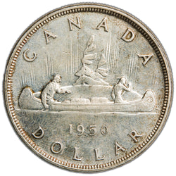 Canada 1950 SWL $1 Silver Dollar Coin - Choice Uncirculated
