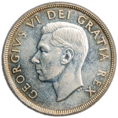 Canada 1950 SWL $1 Silver Dollar Coin - Choice Uncirculated