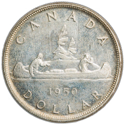 Canada 1950 SWL $1 Silver Dollar Coin - Choice Uncirculated