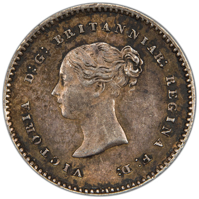 Great Britain 1877 2d Two Pence Silver Coin